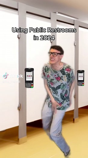Pov: using public restrooms in the future #unbanthemanniishow #themannii #fyp