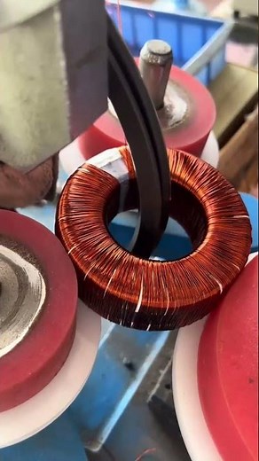 Inside Toroidal Transformer Manufacturing | Precision Copper Coil Winding Process