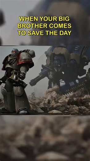 Key Childhood Memory: When Big Bro Saves the Day #warhammer40k #wh40k #shorts #warhammerlore