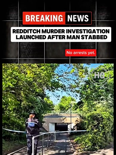 REDDITCH MURDER INVESTIGATION LAUNCHED AFTER MAN STABBED Breaking news A 41 year old e scooter rider was fatally stabbed in an underpass in Redditch Worcestershire this morning shocking police and nearby residents Paramedics rushed victim to hospital Redditch stabbing underpass attack in Worcestershire sees police launch investigation as officers search for suspect after fatal Redditch stabbing today Police confirm officers are reviewing CCTV and tracing movements around Longdon Close Martley Cl