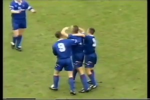 #Chelsea in the 90s Vinnie Jones with a goal vs Liverpool as the Blues earned their first victory at Anfield in 55 years. #cfcHeritage #Chelsea | Chelsea Chadder