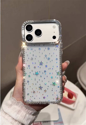 Sparkly Star Diamond Phone Case for iPhone 17 Max