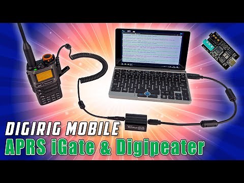 DigiRig Mobile 🎵 APRS iGate & Digipeater per Handfunkgerät