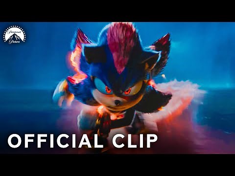 Sonic The Hedgehog 3 | Shadow vs. Guards (Full Fight Scene) | Paramount Movies