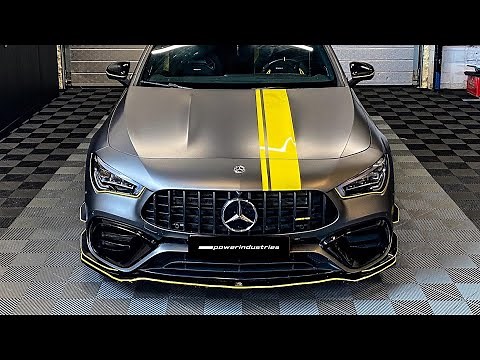 MERCEDES AMG CLA45s A45s - 500hp - FI EXHAUST Downpipe and STAGE 2 Tune with FLAMES and pops