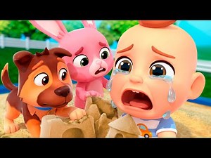 Boo Boo Song | Baby Crying on the Playground | Almama - Baby Academy & Nursery Rhymes