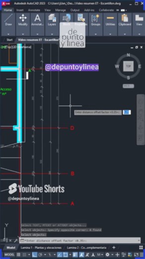 97K views · 2.7K reactions |  Como crear circulos alrededor de textos en CAD | Tips AutoCAD Suscribete para más contenido! https://www.youtube.com/c/depuntoylinea #arquitectura #arquitecto #ingenieria #ingenieriacivil #TUTORIAL #TIPS #autocadtips #architecture #architect #autocadtutorial #revit #cad | De Punto y Línea | Facebook