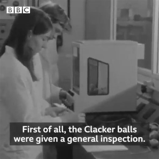 BBC Archive | 1971: Clackers: Toy or Weapon? #OnThisDay 1971: Clackers, responsible for at least 94% of all human bruises, finally got their comeuppance.... | Instagram
