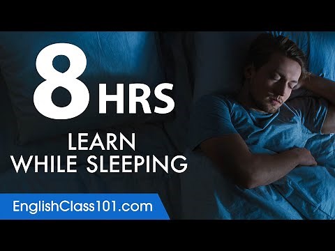 Learn English While Sleeping 8 Hours - Learn ALL Basic Vocabulary