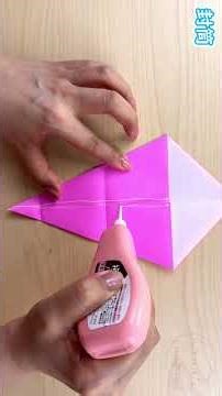 【簡単折り紙】１枚で封筒✉How to make Envelope#ふうとう#envelope#लिफ़ाफ़ा#sobre#봉투#折り方#おりがみ#easy#origami#摺紙#종이접기#折纸#纸