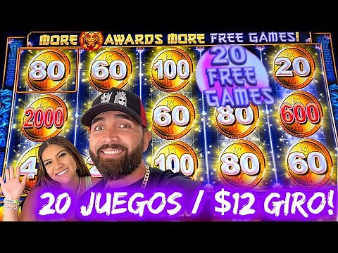 🐉20 JUEGOS GRATIS! LLUVIA DE MONEDAS! PROGRESIVO WINNER EN FOXWOODS CASINO