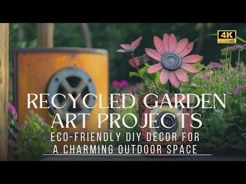 Recycled Garden Art Projects: Eco-Friendly DIY Decor for a Charming Outdoor Space