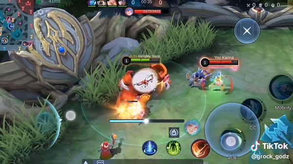 Grock Vs YOYO: An Epic Mobile Legends Showdown