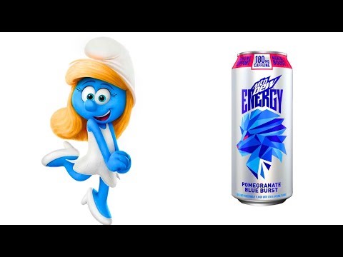 SMURFS : THE LOST VILLAGE MOVIE CHARACTERS AND THEIR FAVORITE DRINKS!