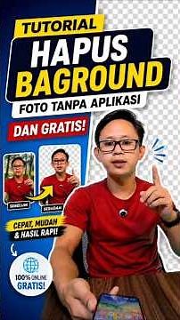 Cara Hapus Background Foto Tanpa Aplikasi, Gratis & Cepat! 🔥 #shorts #editfoto #hapusbackground