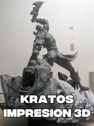 Proyecto 3D de Kratos: Avances y Proceso Creativo