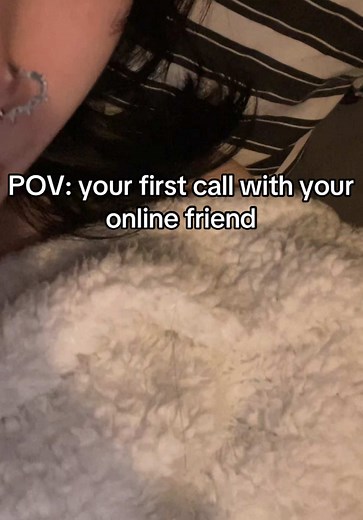 Awkward First Call with Online Friend (POV)