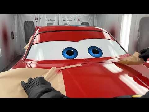 ASMR Car Restoration | Lightning McQueen (Back to Life) Full Showroom Rebuild