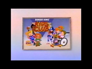 Burger King - Kids Club Commercial (1990)