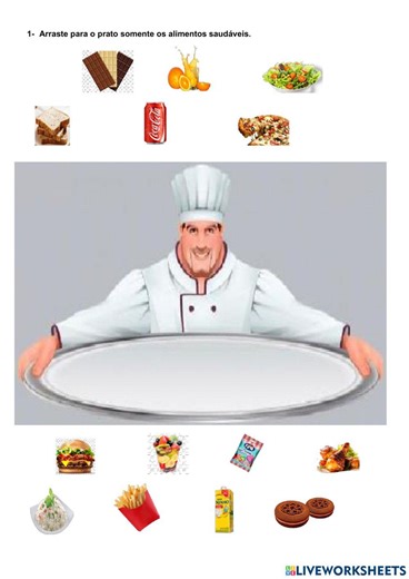 Alimentação Saudável free online activity