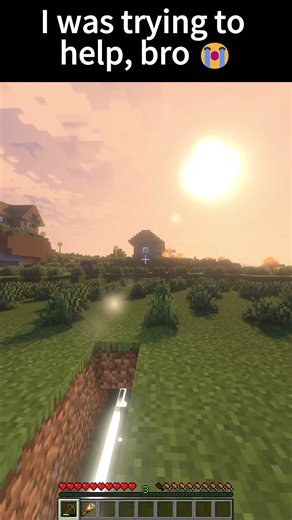 I was trying to help, Bro 😭 #shorts #short #gaming #minecraft