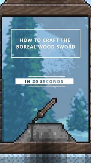 How to Craft the Boreal Wood Sword