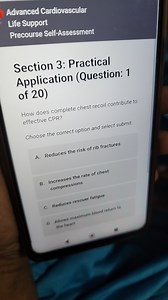 Advanced CardiovascularLife SupportPrecourse SelífAssessment... | Filo