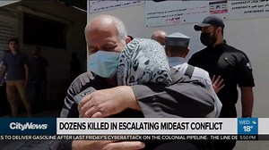 Dozens killed in escalating Mideast conflict