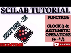 ARITHMETIC OPERATION USING FUNCTION IN SCILAB