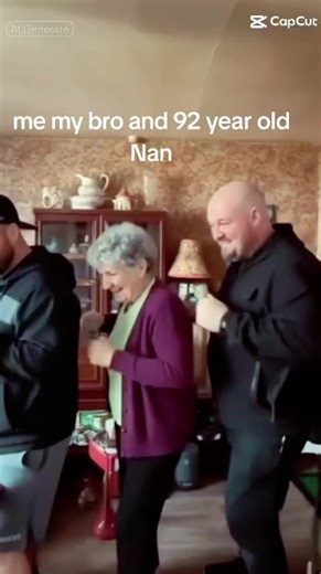 Fun Line Dancing with My 92-Year-Old Nan