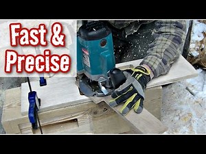 Making Perfect Mortises With This Simple Router Jig HACK!