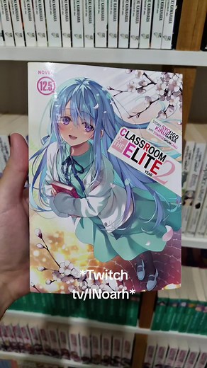 Classroom of the Elite Year 2 light novel & manga guide