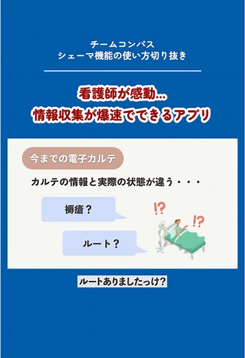 電子カルテでの情報収集の新しい方法