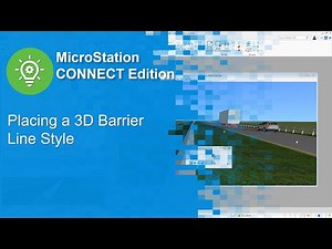3D Line Styles - Placing a 3D Barrier Line Style