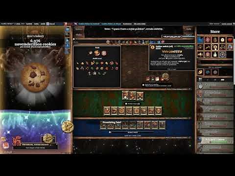 Cookie Clicker Combo (Frenzy + Dragon Harvest + Building Special + Building Special + Click Frenzy)