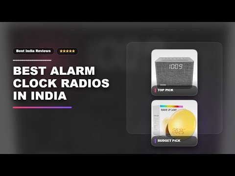 Best Alarm Clock Radios in India | Alarm clock radios