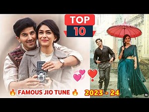 Top 10 best jio tune 2023 🔥 | Trending caller tune 2023 in jio | Best jio tune | Romantic songs 💞