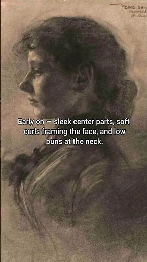 How Victorian Women Styled Their Hair #history #art