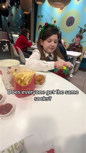 Genuine question, does everyone get the exact same socks or? #socks #foodtok
