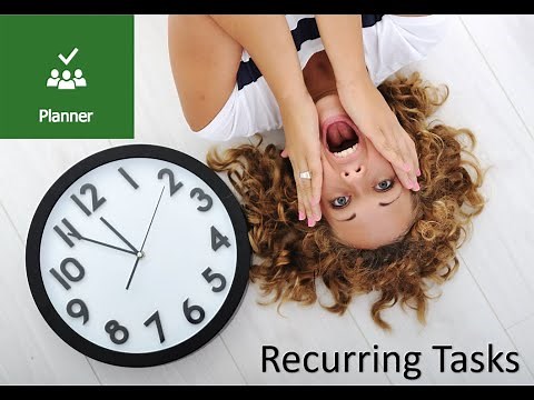 Recurring Tasks in Planner