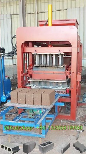 Machine automatique hydraulique de fabrication de blocs parpaings agglos de ciment beton pour blocs