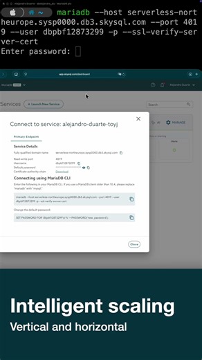MariaDB on Azure (Serverless)