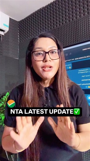 Garima Goel on Instagram: "NTA Latest Update 😱 . . #neet #neet2025 #neetupdate"