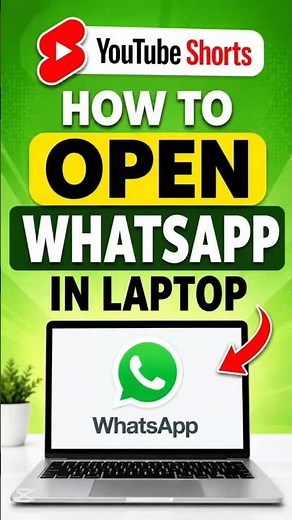 How to Open WhatsApp on Laptop. Use WhatsApp on Laptop in 1 Minute 🔥!@UnlockExcellence-yl1ri