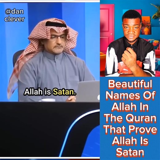 51K views · 2K reactions | Some So Called Beautiful Names Of Allah Used In The Quran, That Proves Allah Is Satan In Disguise Indeed Allah Is Satan The Deceiver The True Living God Is JESUS CHRIST Only JESUS CHRIST Is The Truth Only JESUS Gives Salvation No Salvation Outside JESUS ✝️ #Danclever #JesusisGod #fblifestyle #Muslim #Islam #Quran #Jesussaves #europe #usa | Danclever | Facebook