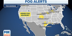 17 million in dense fog Sunday morning: Why fog is an issue when the weather turns mild in winter