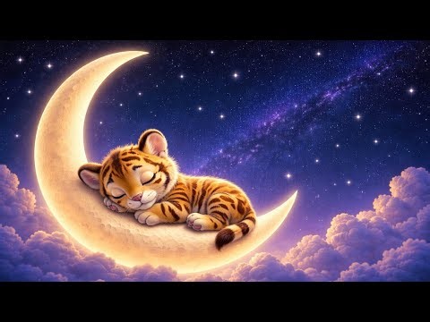 🐯 Little Tiger Lullaby | Sleep Song for Kids 🌙