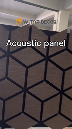 181K views · 1.2K reactions | 60×60cm wood grain mdf wood acoustic wall panels. Perfect indoor sound solution. | Shandong Witop Decor Materials Co.,ltd | Facebook