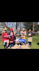 The Piedmont Raging Grannies singing at The People vs Griffin rally in Raleigh today! A song we wrote ‘specially for Griffin re his refusal to accept defeat in the race he lost. Music credit to Santana. #nc #rally #raginggrannies #protest #music #democracy | The Piedmont Raging Grannies