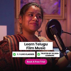  Learn Telugu Film Music Online for Kids and Adults.  Personalised...